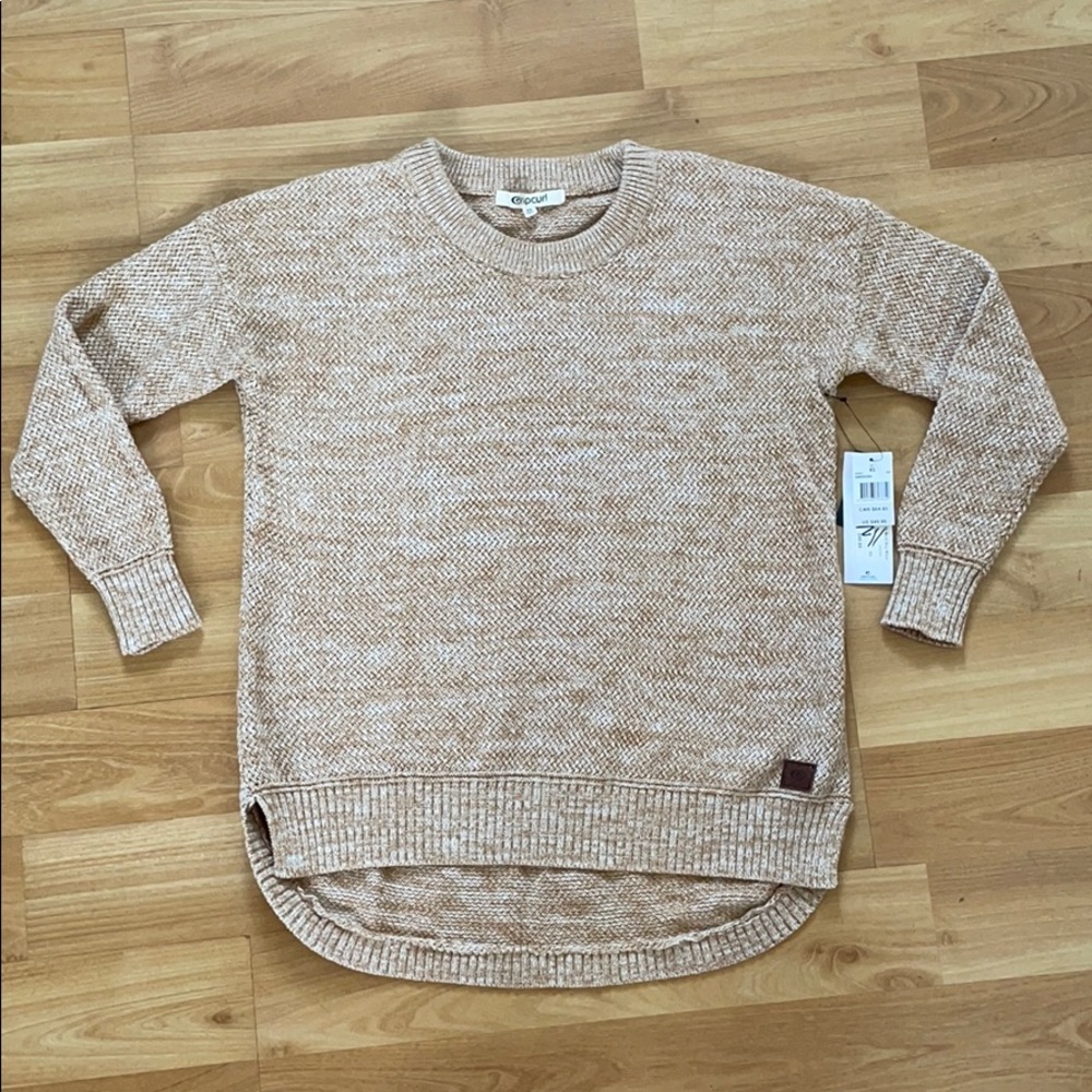 Rip Curl Wanderer Crewneck Knit Sweater Sz XS